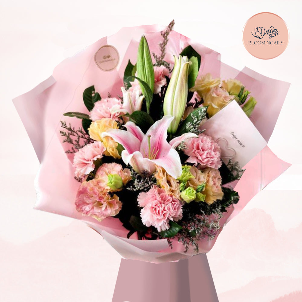 Lovely Moments Bouquet - Flower Bouquet Bloomingailsph