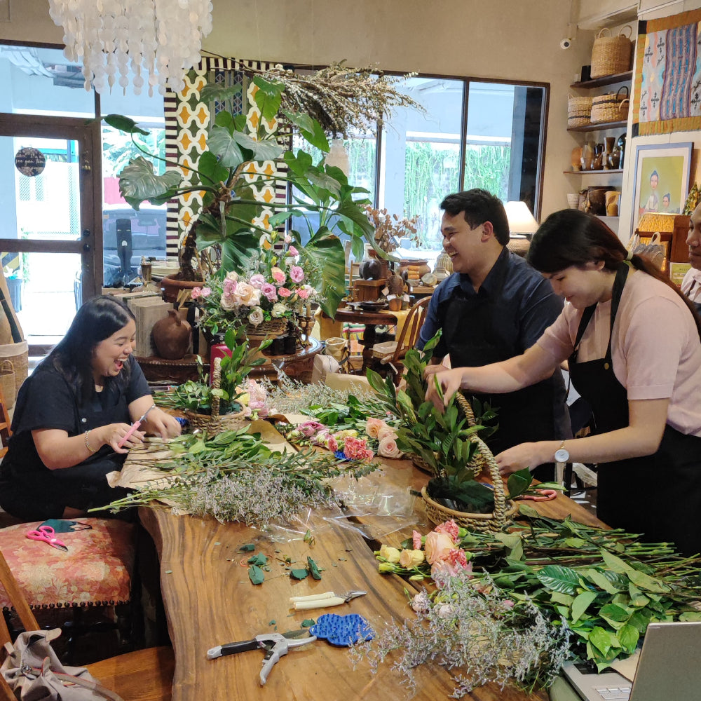 Basket Arrangement Workshop