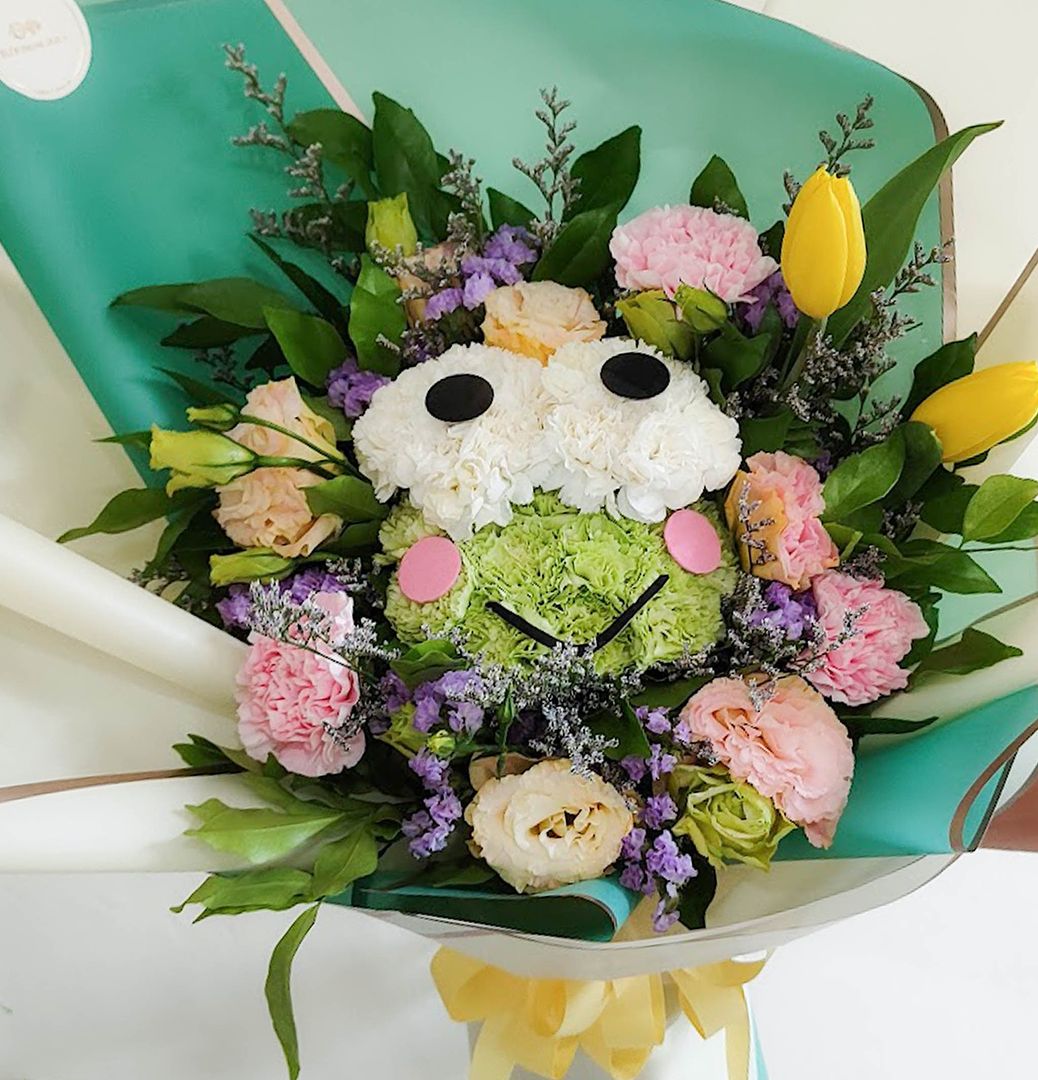 Keroppi Flower Bouquet