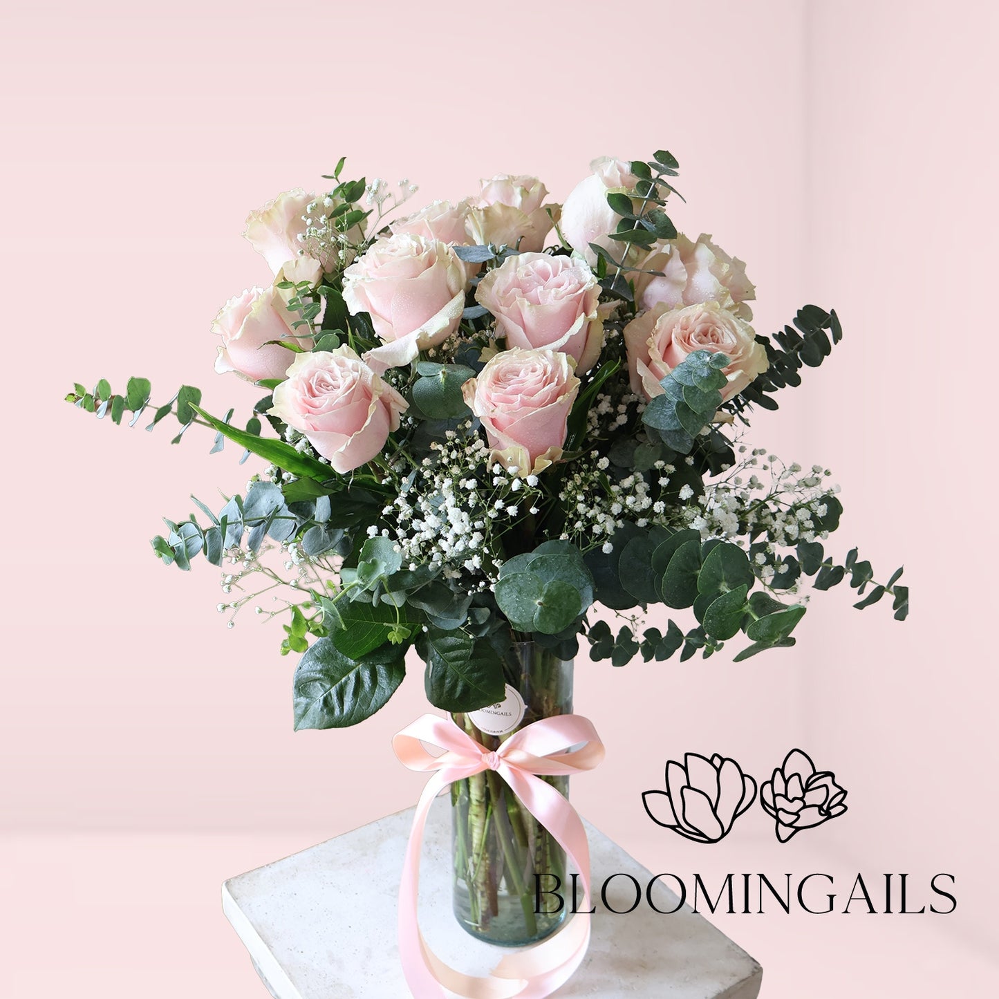 Pink Ecuadorian Classic in Vase