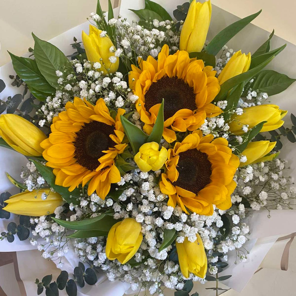 Sunshine and Tulips