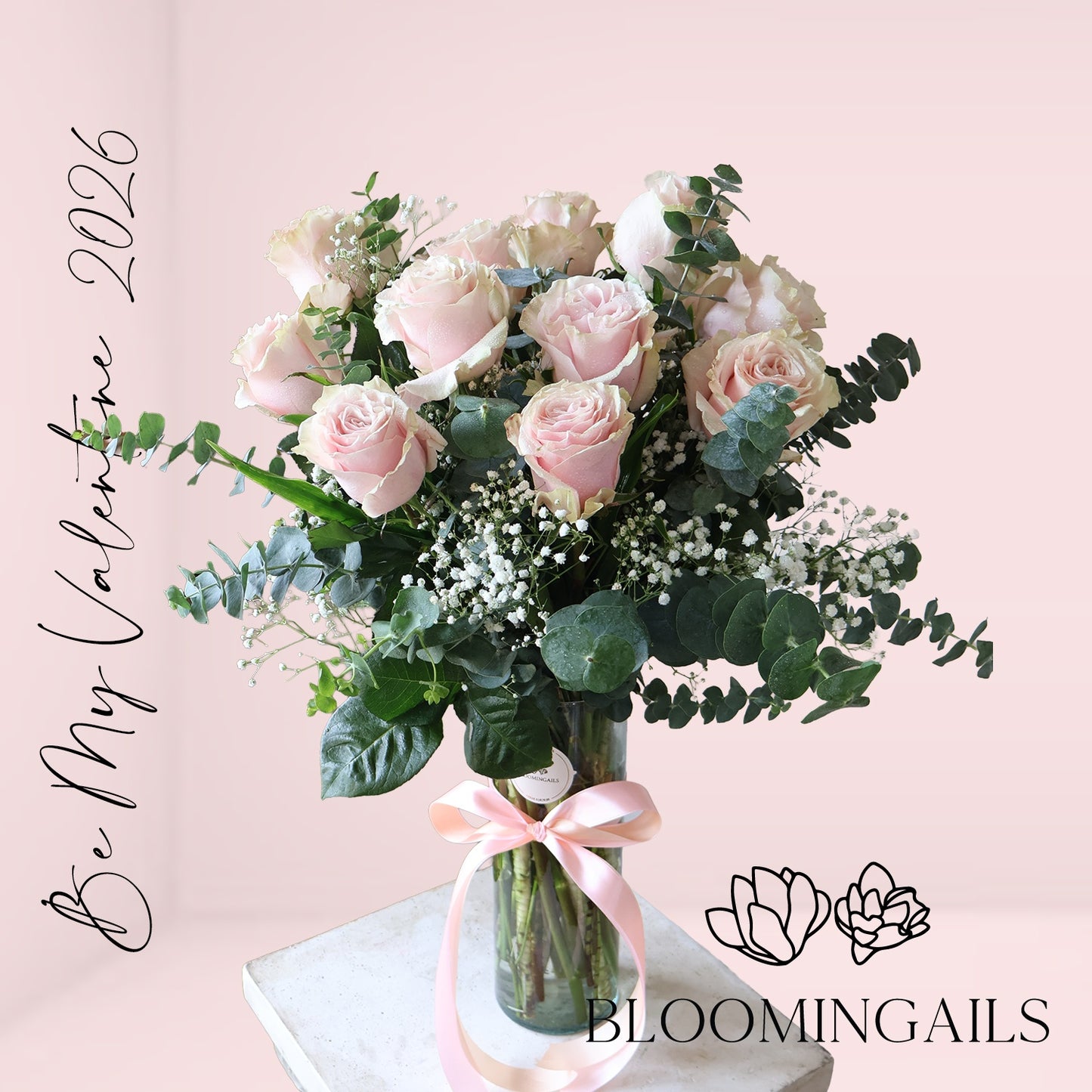 Think of Me Ecuadorian Roses Bouquet in Vase