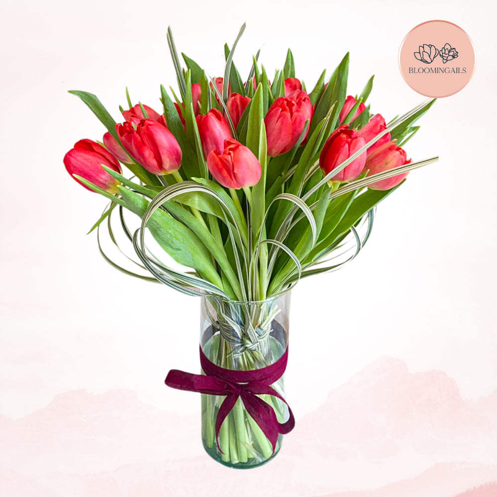 Tulips in Vase