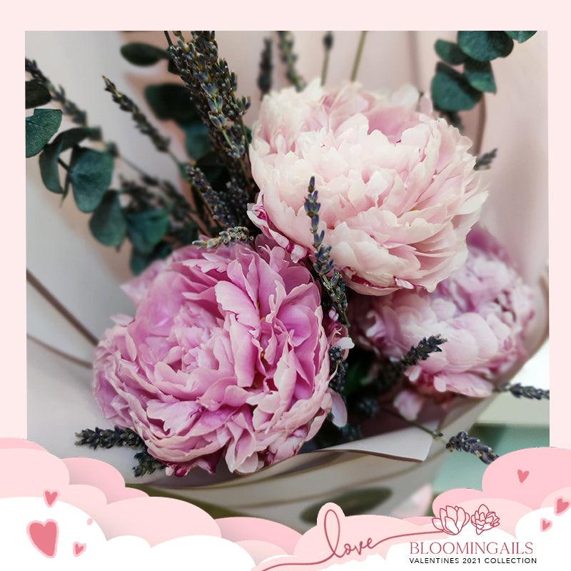 Dream of Peonies Valentine Edition (preorder only) - Bloomingailsph