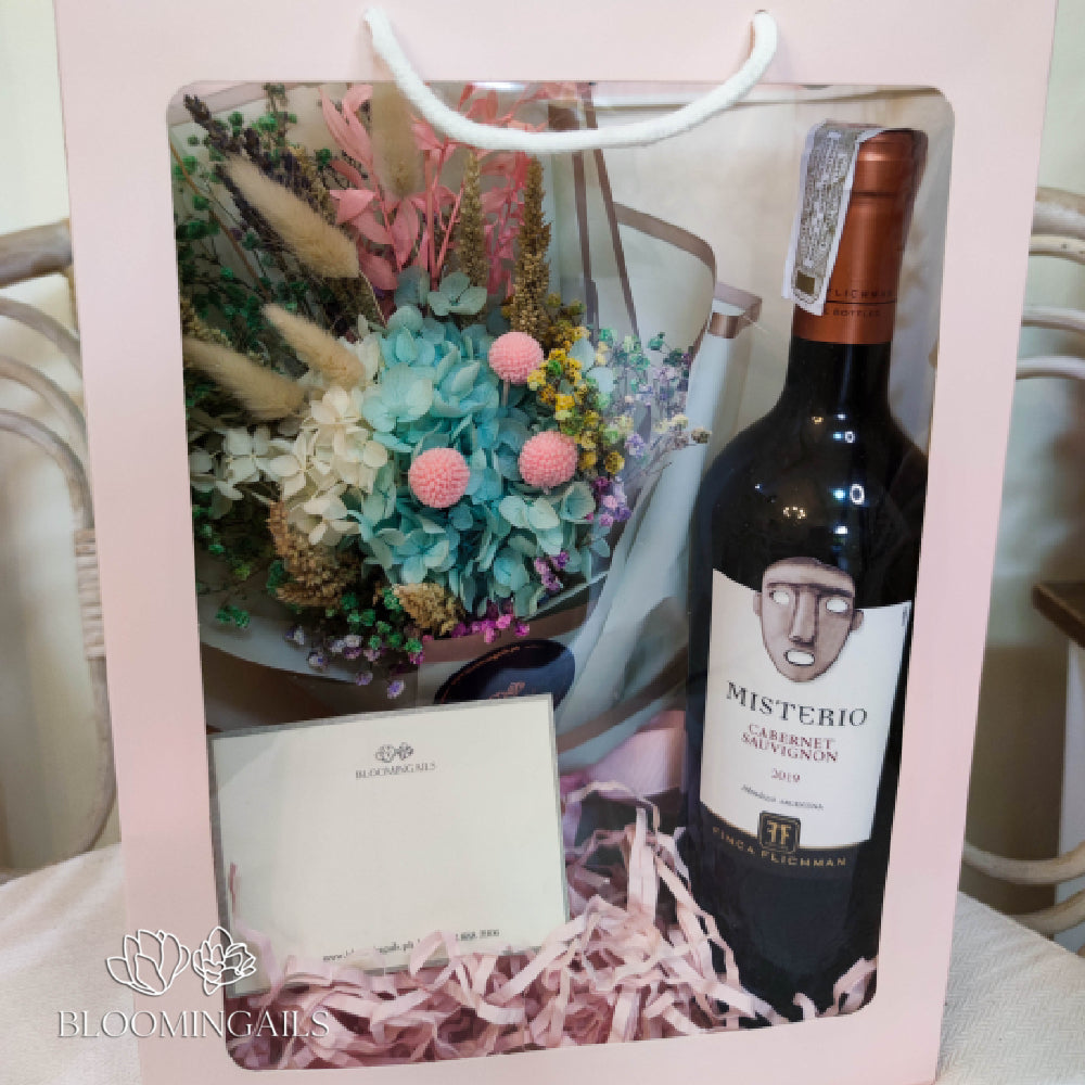 Cotton candy Dried Bouquet in Bag - Bloomingailsph