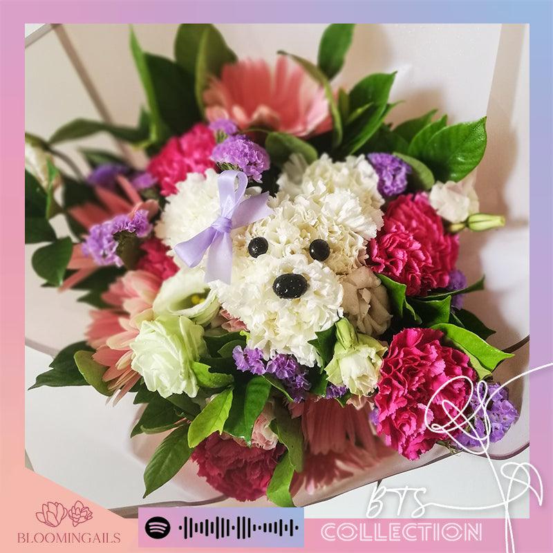 Life Goes On - BTS inspired flower bouquet