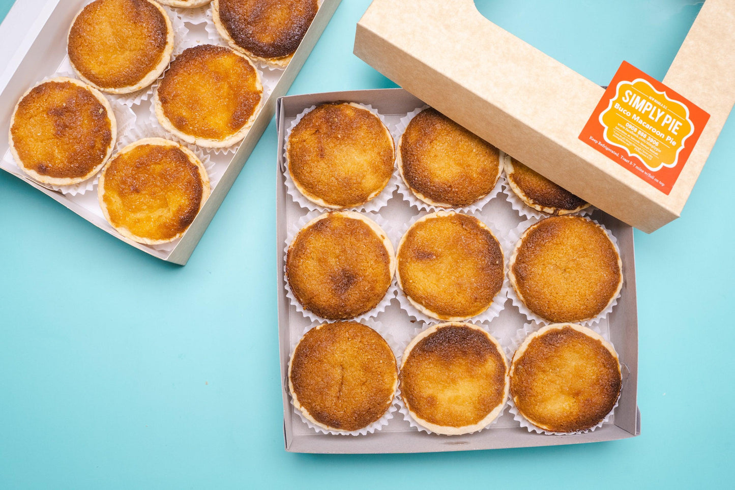 Mini Buko Macaroon Pies - Bloomingailsph