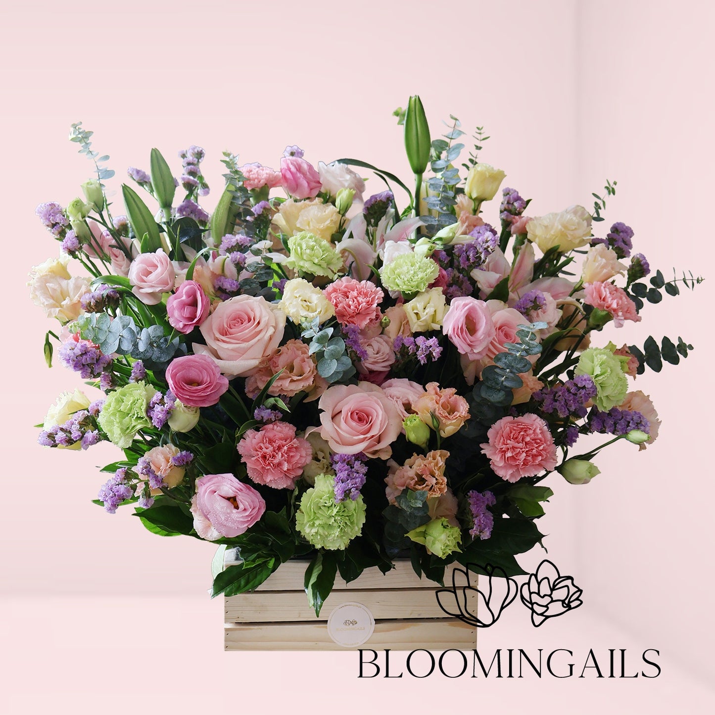 Spring Bloom in Crate