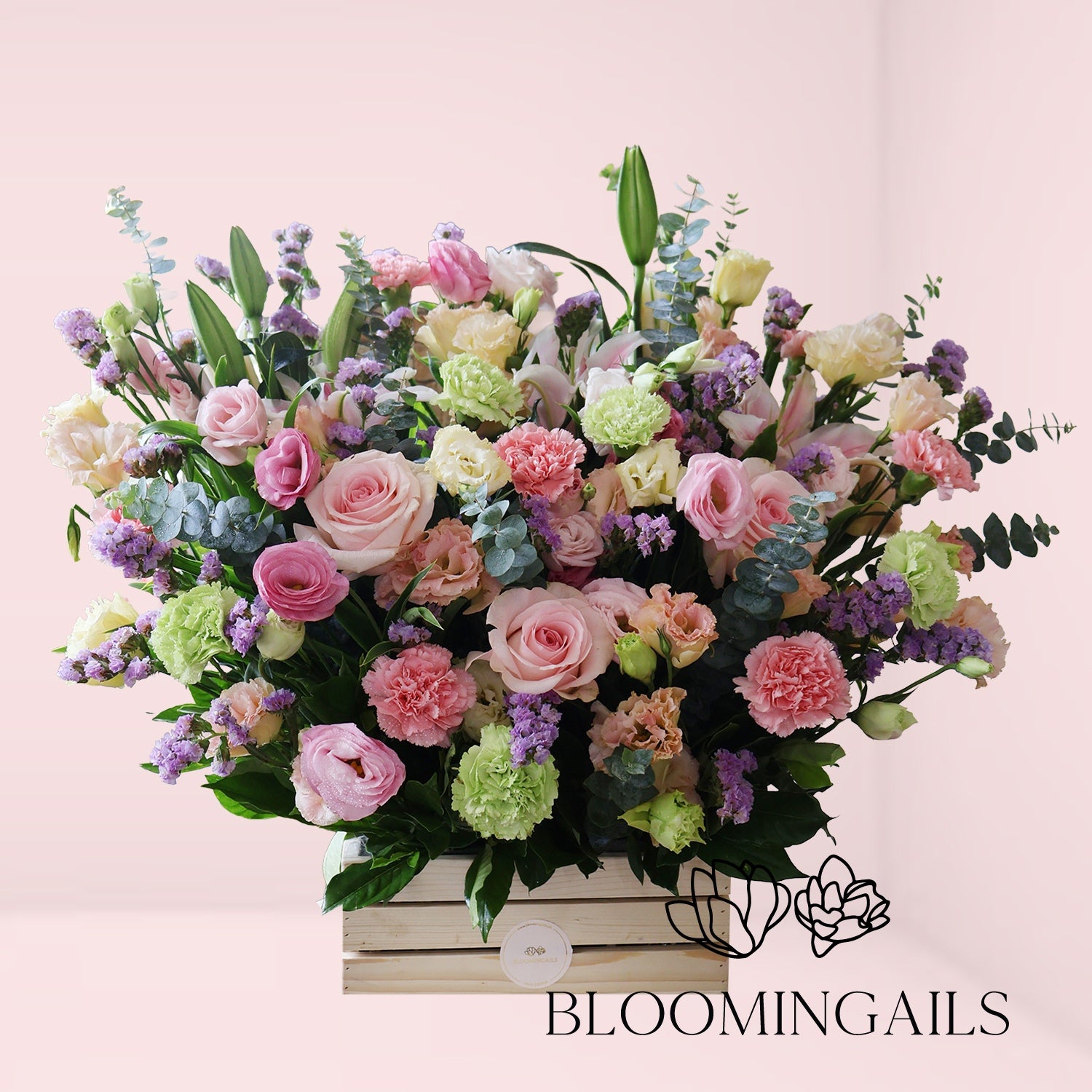 Spring Bloom in Crate