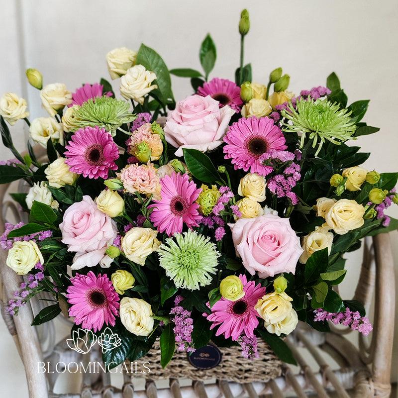 Sundae Hues Basket - Bloomingailsph