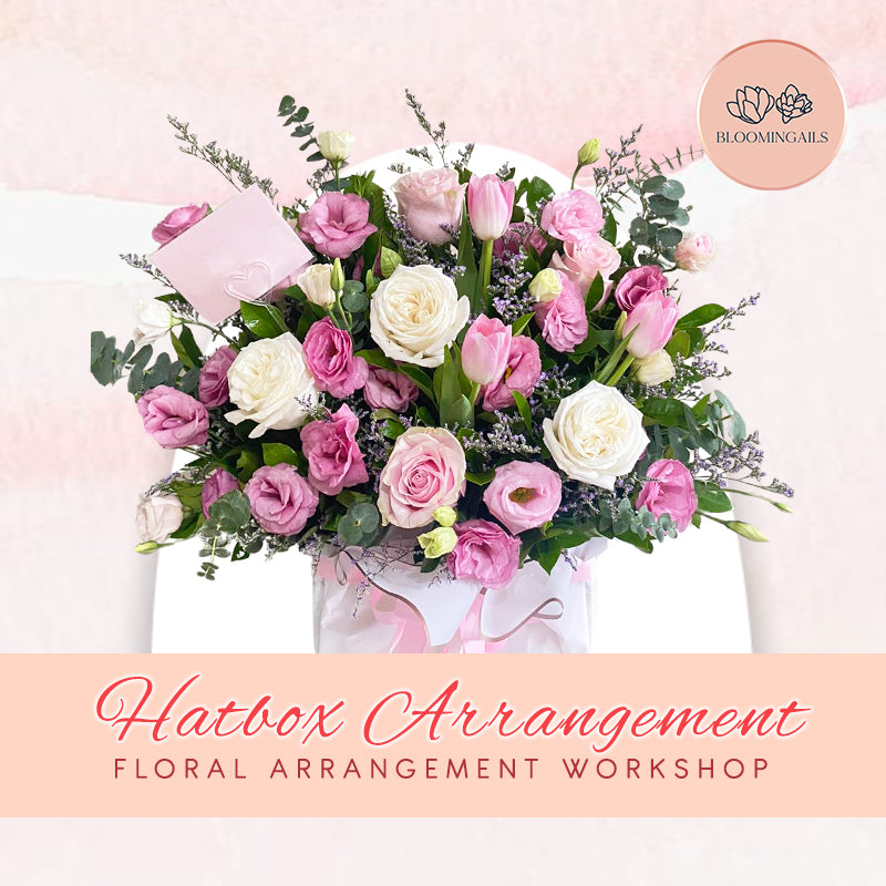 Hatbox Floral Arrangement Workshop