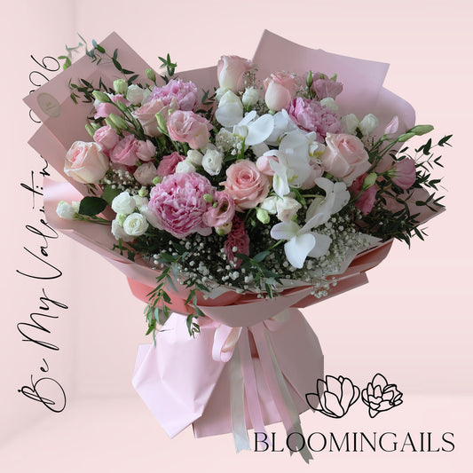 Beautiful Love with Peonies