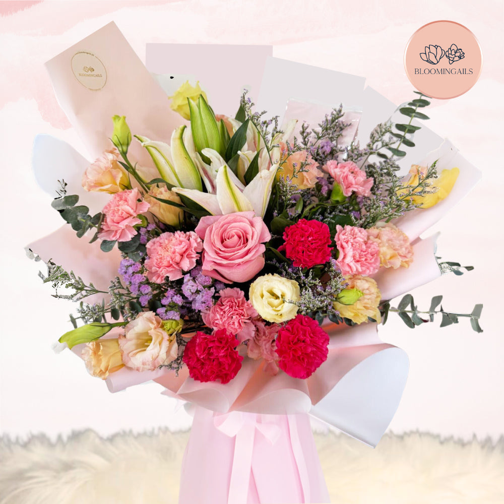 Blush of Love Bouquet (Valentine's Day Edition)