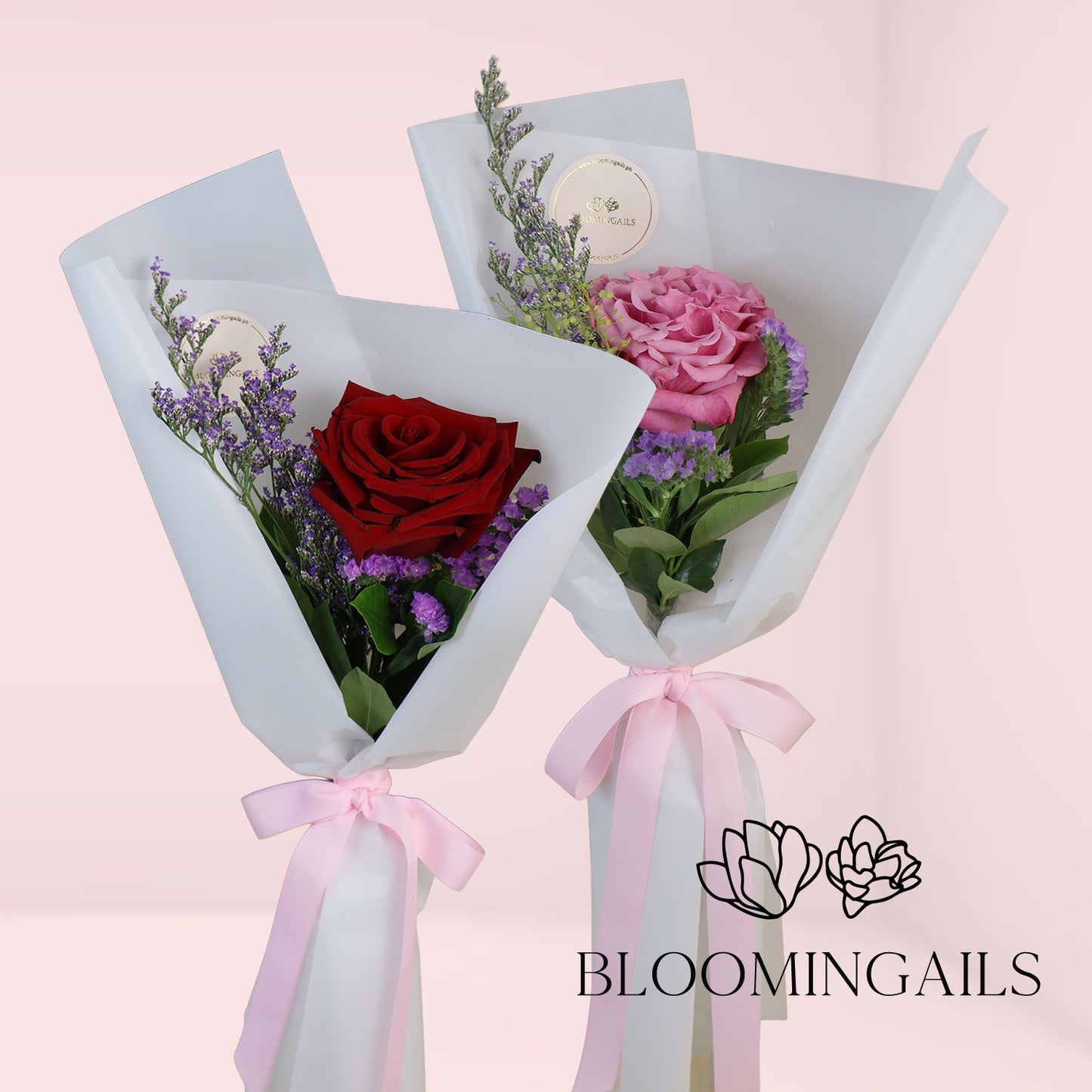 Single Stem Ecuadorian Rose Bouquet