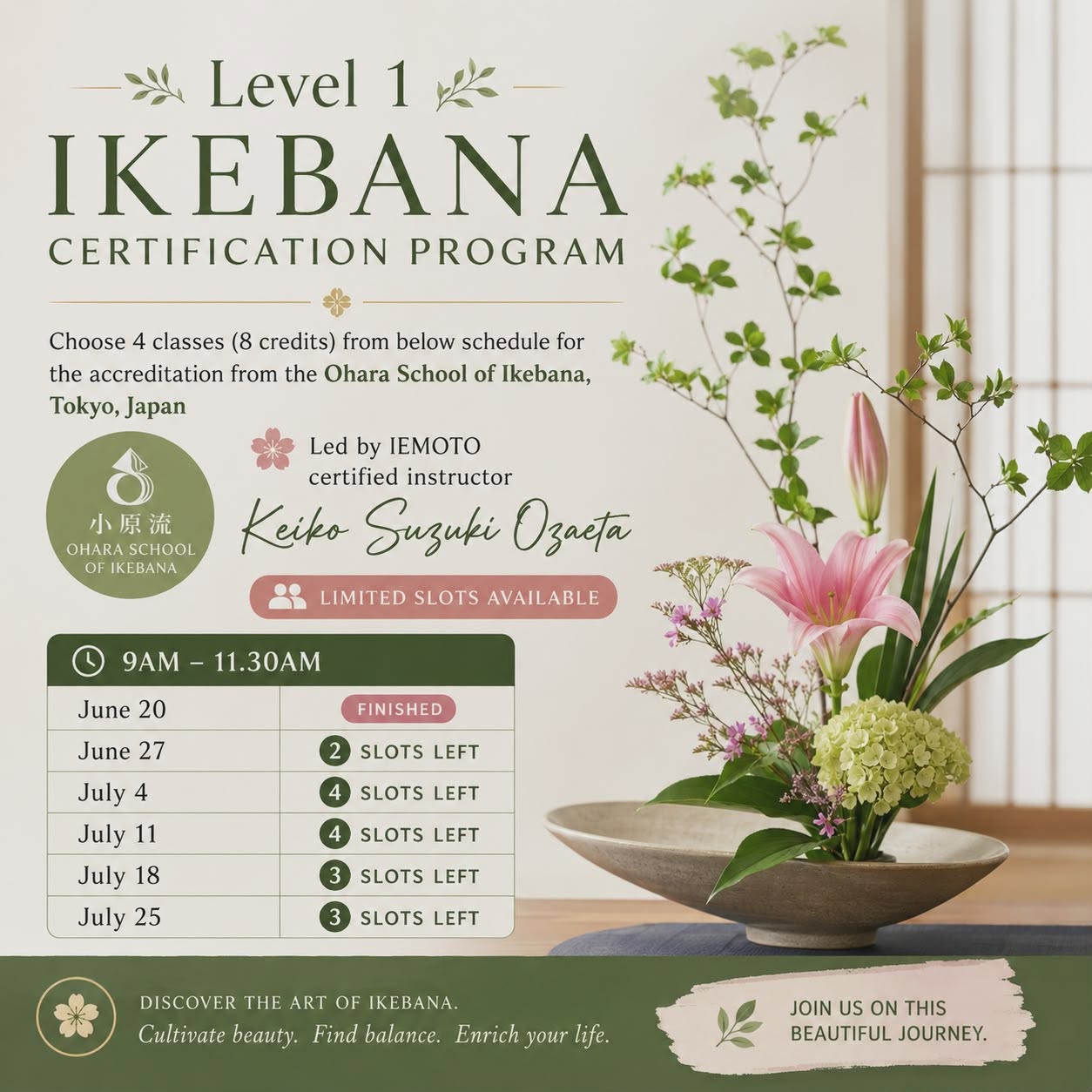 Introduction to Ikebana