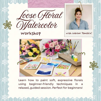 Loose Floral Watercolor Workshop