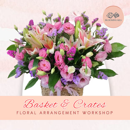 Floral Basket Workshop Mother's Day Gift