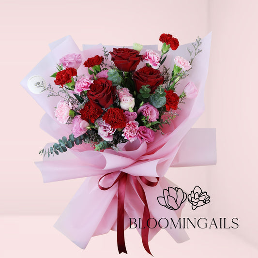 Red Love of Mine - Affordable Luxury Bouquet