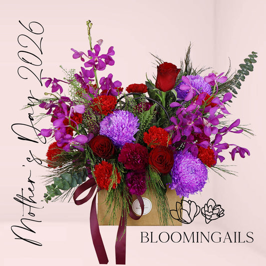 The Astrid Bouquet in Bag