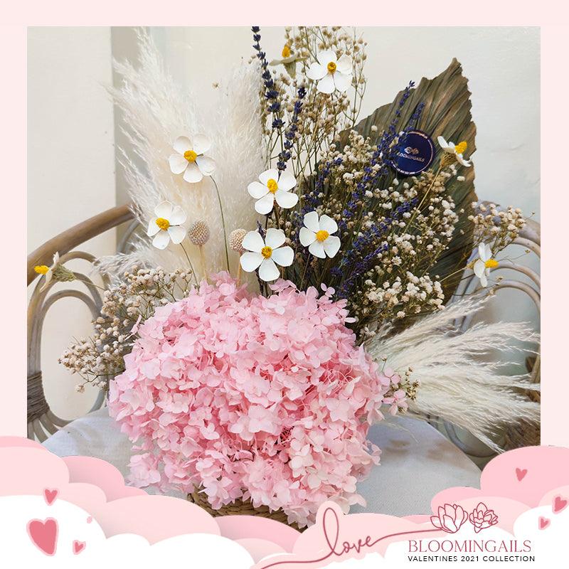 Dried Flowers in Box or Basket - Bloomingailsph