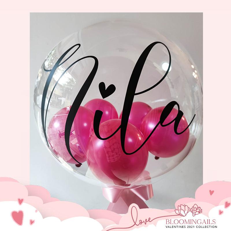 ADD-ON : Personalized Valentine's Day Balloon - Bloomingailsph