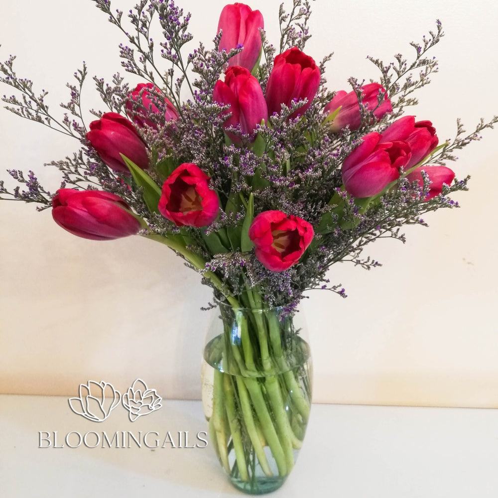 Dutch Tulips in Vase - Bloomingailsph