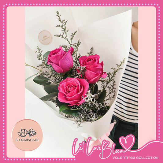Barbie Love Trio - Ecuadorian Rose Bouquet