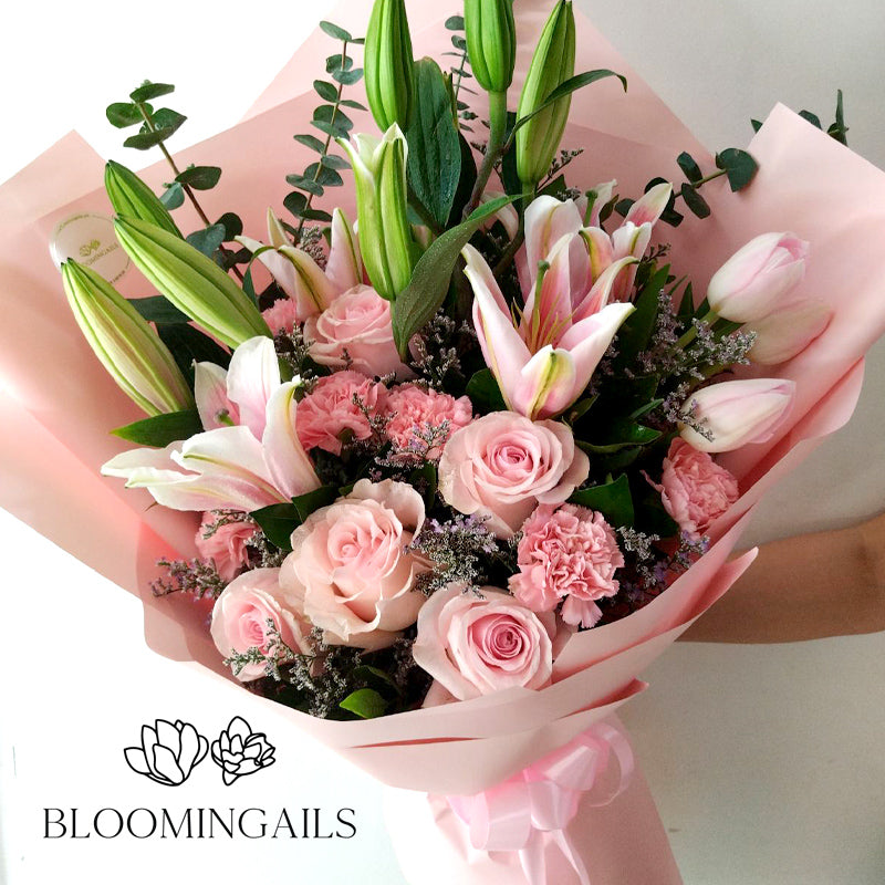 Dreamy Pink Love Bouquet