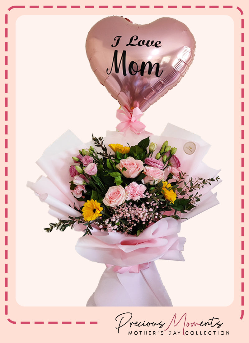 Precious MoMents Bouquet with Balloon