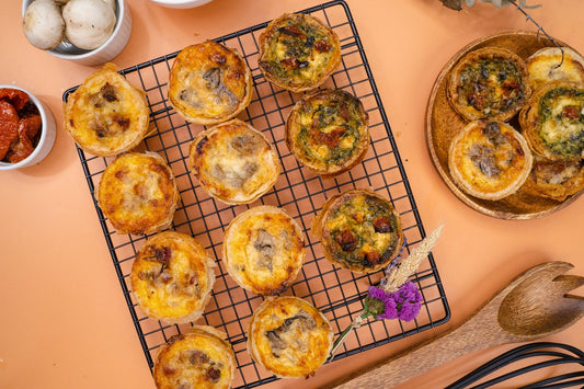 ADD ON: Simply Pie's Famous Savoury Mini Quiches Box of 16 - Bloomingailsph