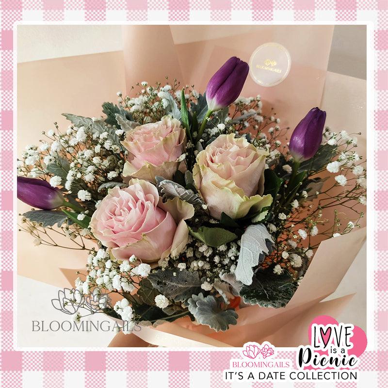 Triple Love Roses and Tulips - Bloomingailsph